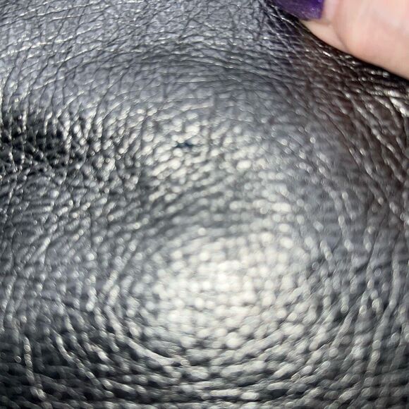 Minelli Paris Vintage Made in Italy Metallic Leather Clutch or Crossbody bag - Picture 9 of 16